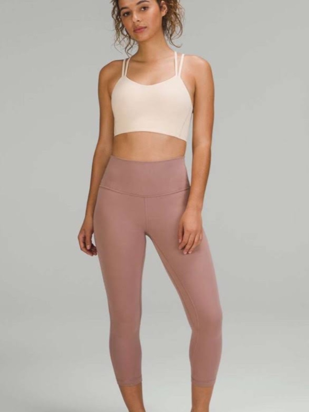 Lululemon Align High-Rise Crop 23" in Twilight Rose